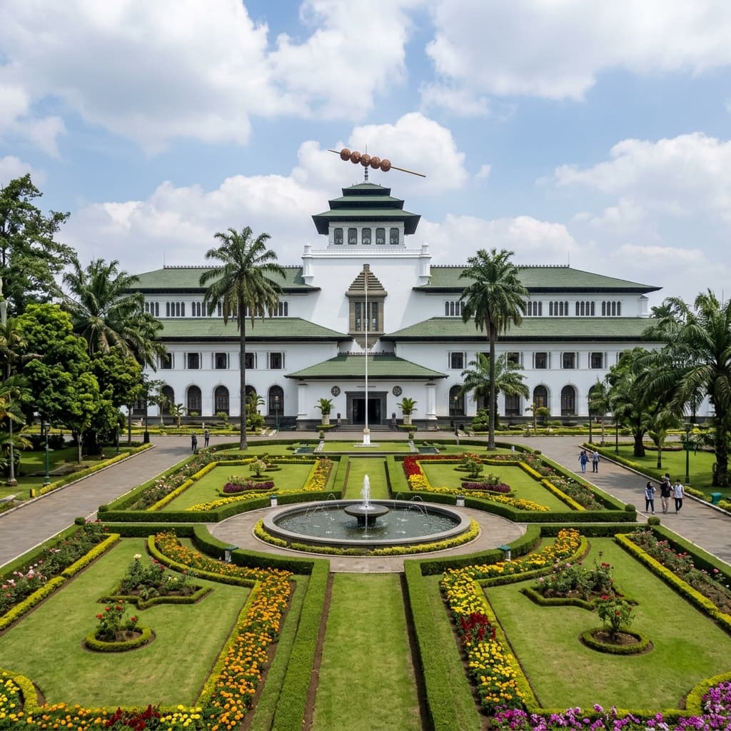 Gedung Sate - destinasi wisata Bandung