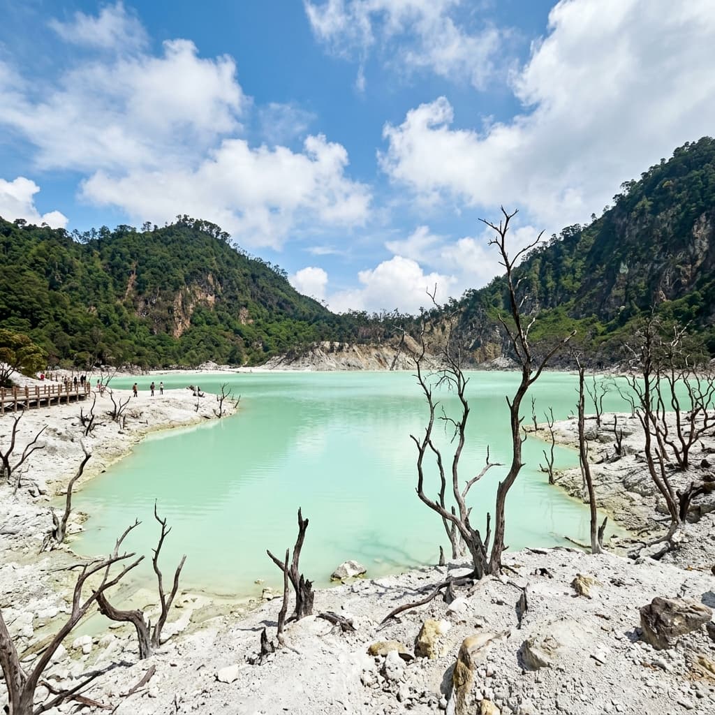 Kawah Putih Ciwidey - destinasi wisata Bandung